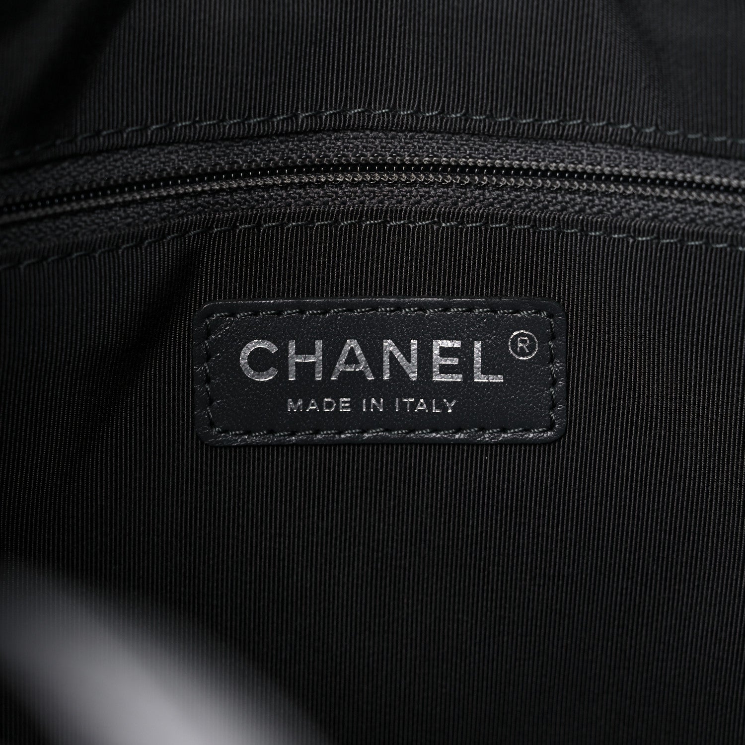 Chanel Lambskin Quilted Small Girl Bag Black Green 6 of 9