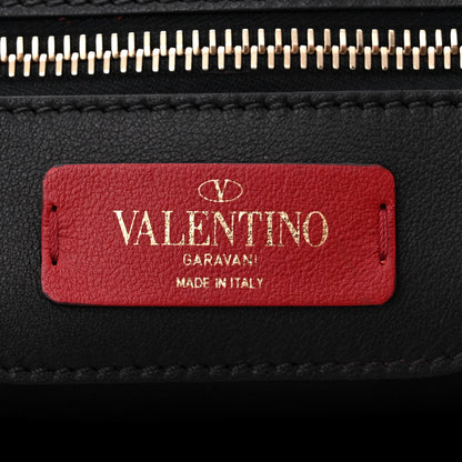Valentino Garavani Nappa Quilted Boomstud Tote Black 6 of 9