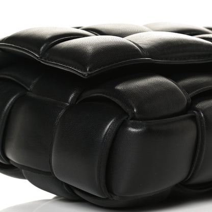 Bottega Veneta Nappa Maxi Intreccio Padded Cassette Crossbody Bag Black 9 of 16