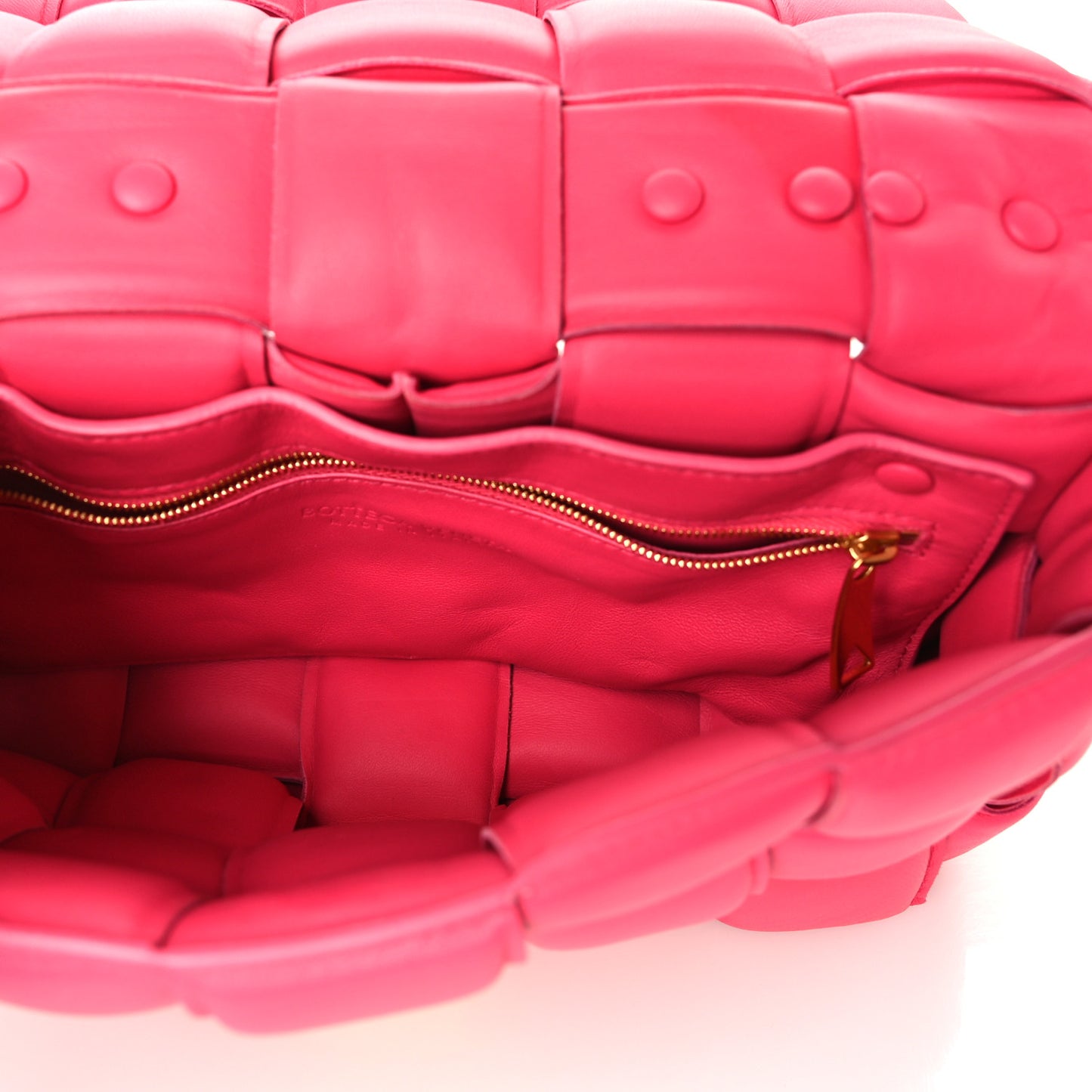 Lambskin Maxi Intreccio Padded Chain Cassette Crossbody Bag