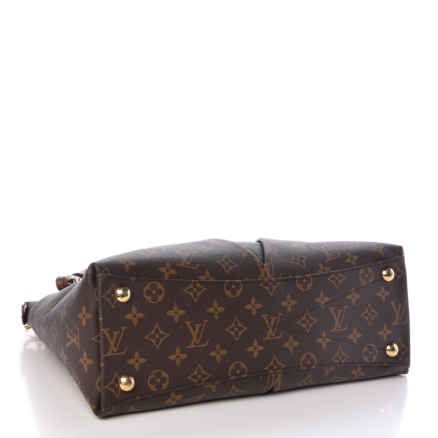 Monogram V Tote MM Black