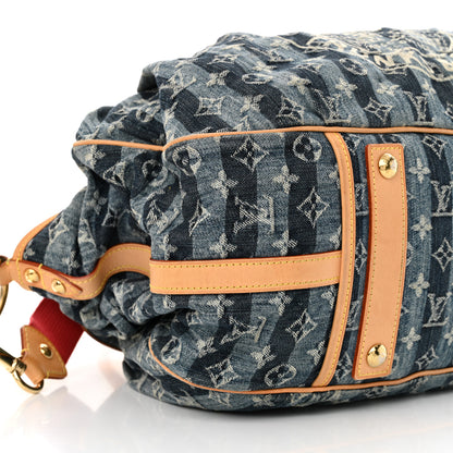 Louis Vuitton Denim Raye Cabas GM 8 of 18