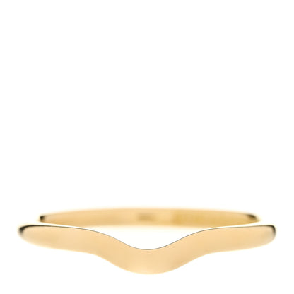 Tiffany 18K Yellow Gold Elsa Peretti Wedding Band Ring 57 8 1 of 5