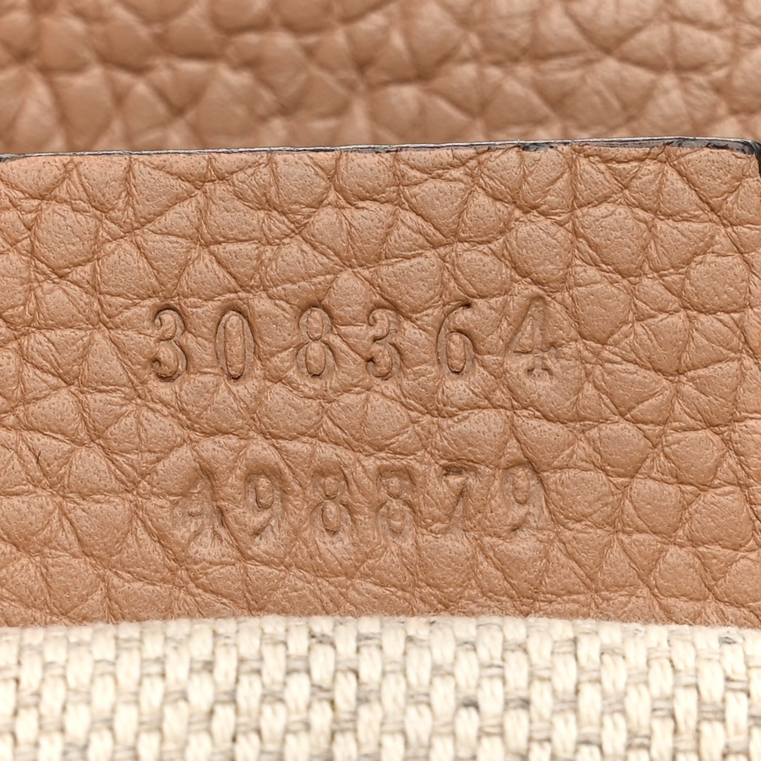 Gucci Pebbled Calfskin Small Soho Disco Bag Camelia 6 of 16