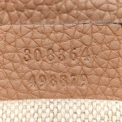 Gucci Pebbled Calfskin Small Soho Disco Bag Camelia 6 of 16
