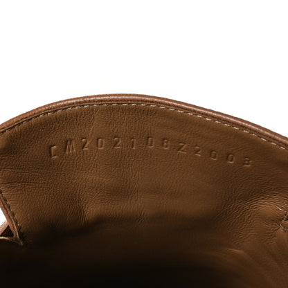 Hermes Goatskin Blossom Mules 38.5 Marron Havane 8 of 9