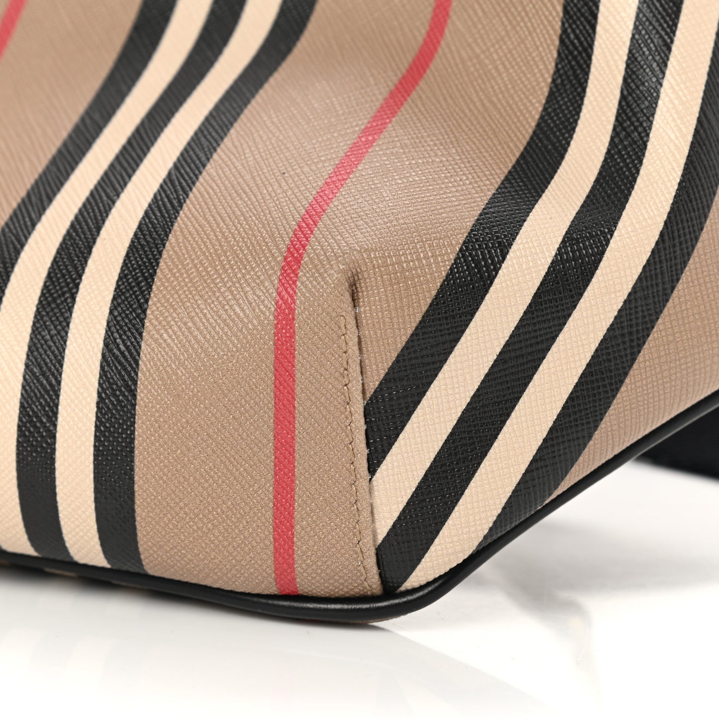 E-Canvas Icon Stripe Sonny Bum Bag Archive Beige