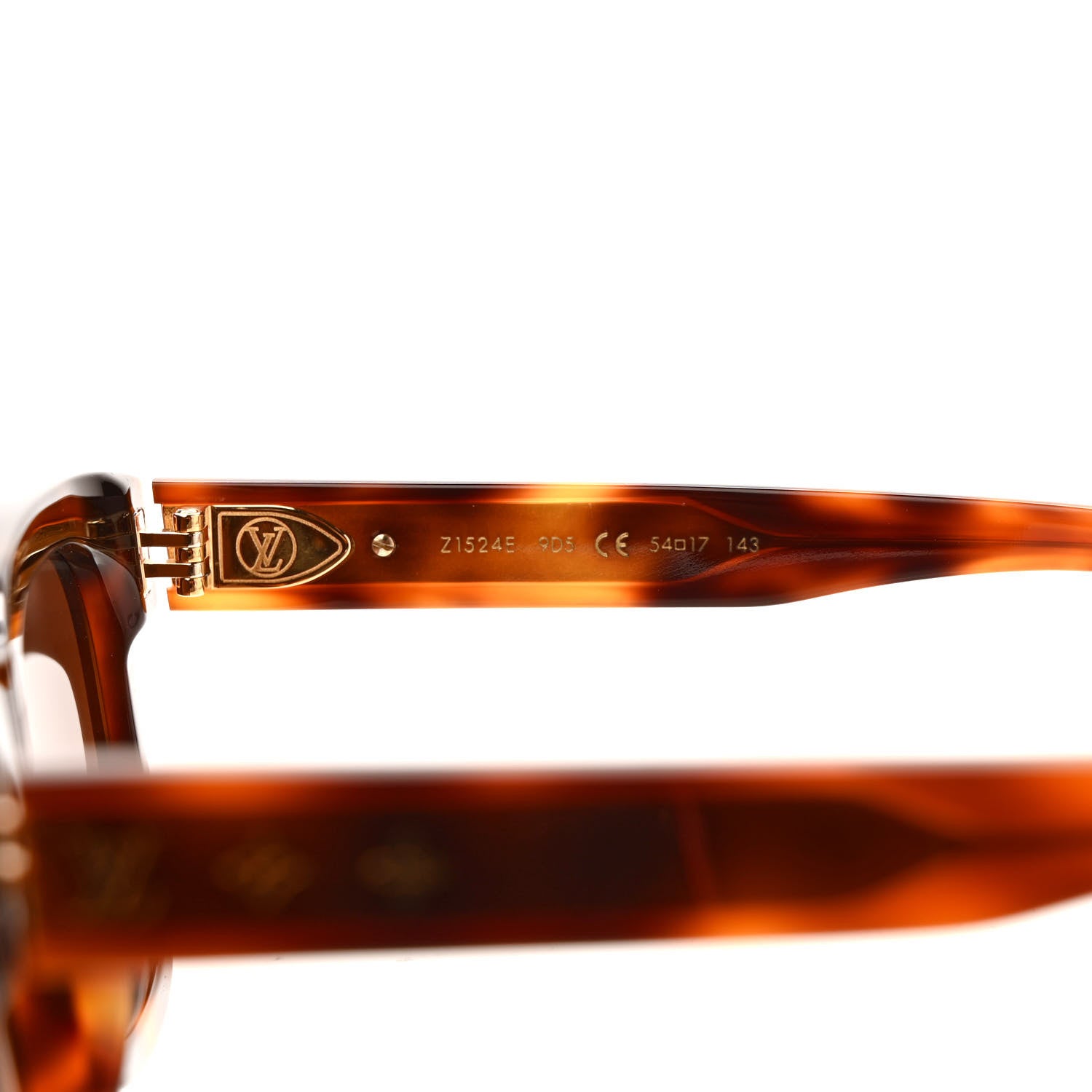 Louis Vuitton Acetate My Monogram Square Sunglasses Z1524E Dark Tortoise 6 of 8