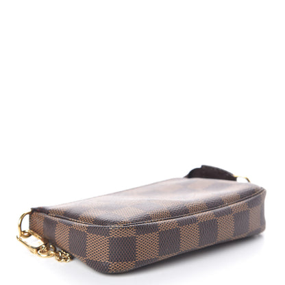Louis Vuitton Damier Ebene Mini Pochette Accessories 4 of 7