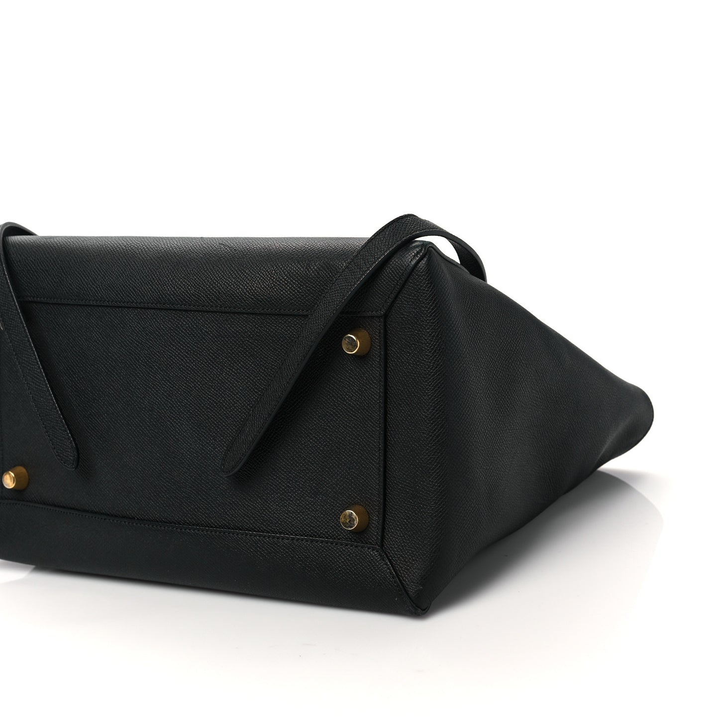 Grained Calfskin Small Belt Bag Black