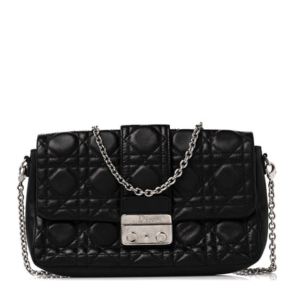 Christian Dior Lambskin Cannage Mini Miss Dior Flap Black 1 of 8