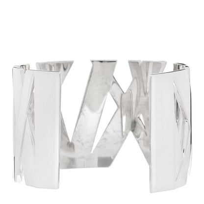 Tiffany Sterling Silver Wide Atlas Cuff Bracelet 2 of 5