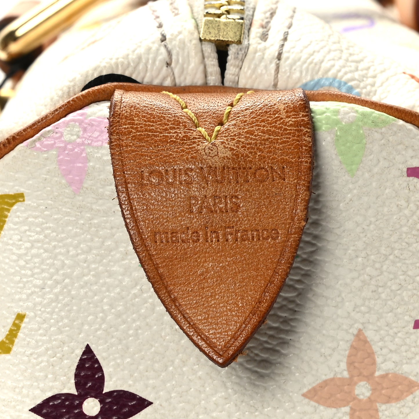 Monogram Multicolor Speedy 30 White