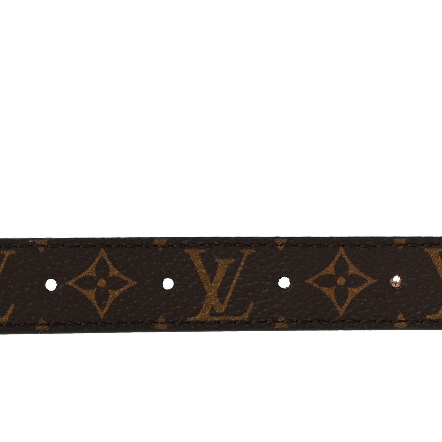 Monogram 20MM LV Circle Prime Reversible Belt 75 30 Black