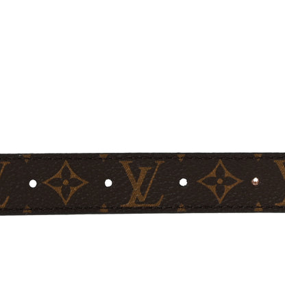 Louis Vuitton Monogram 20MM LV Circle Prime Reversible Belt 75 30 Black 3 of 7