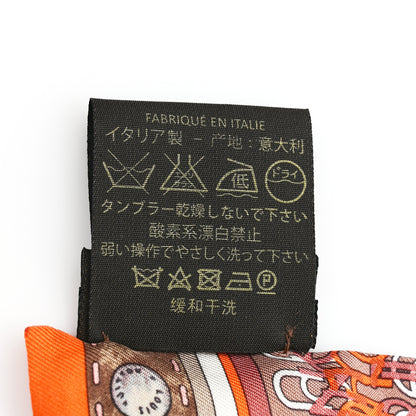 Louis Vuitton Silk Monogram Map Bandeau 4 of 4