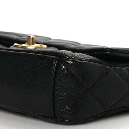 Chanel Caviar Quilted Small Twist Your Buttons Flap Black 9 of 9