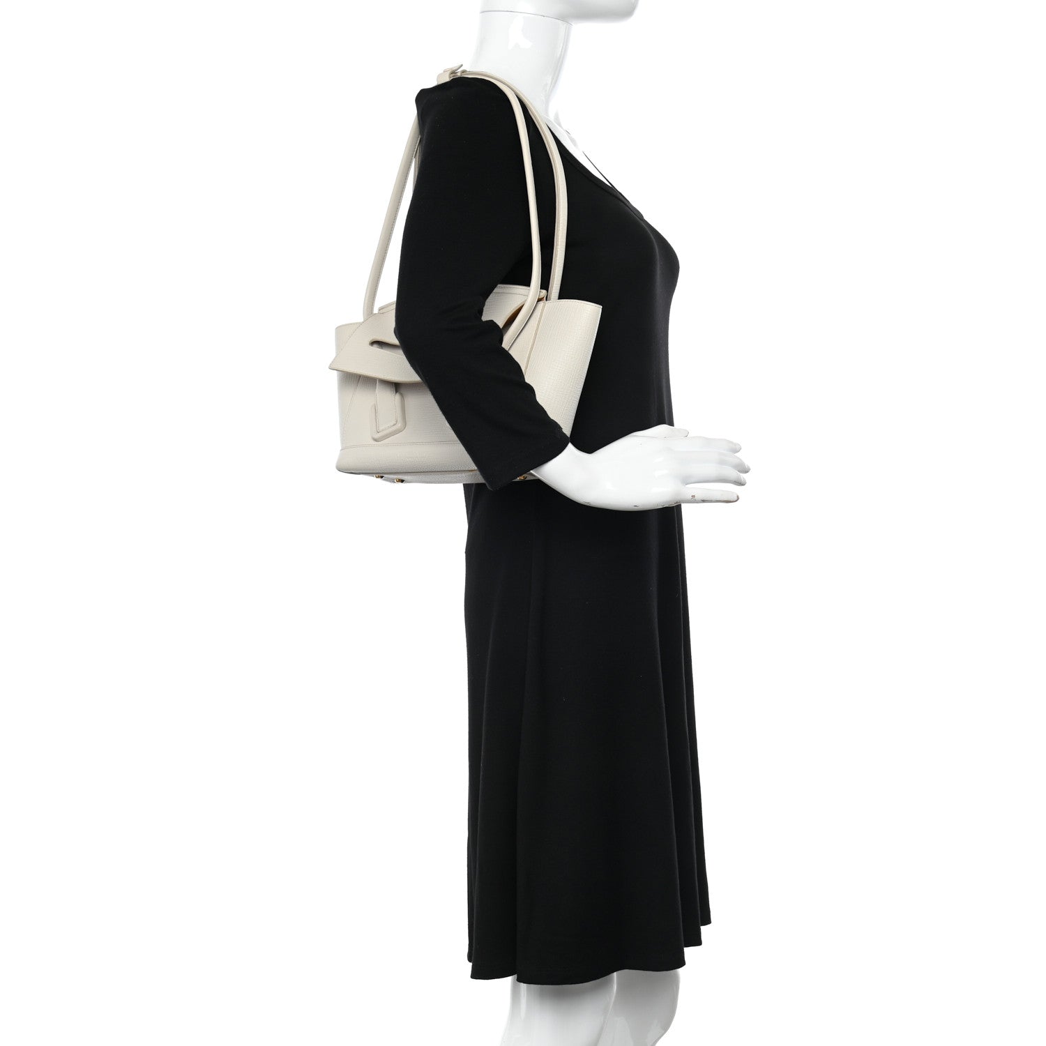Bottega Veneta Grainy Calfskin Small Arco Plaster 2 of 14