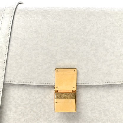 Celine Liege Calfskin Medium Classic Box Flap Bag Pale Grey 9 of 11