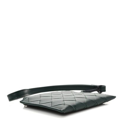 Bottega Veneta Nappa Intrecciato Wristlet Card Holder Raintree 4 of 6