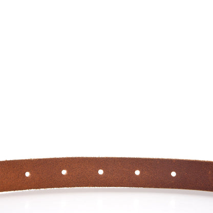 Gucci Faded Calfskin Double G 20mm Belt 80 32 Cuir 5 of 9