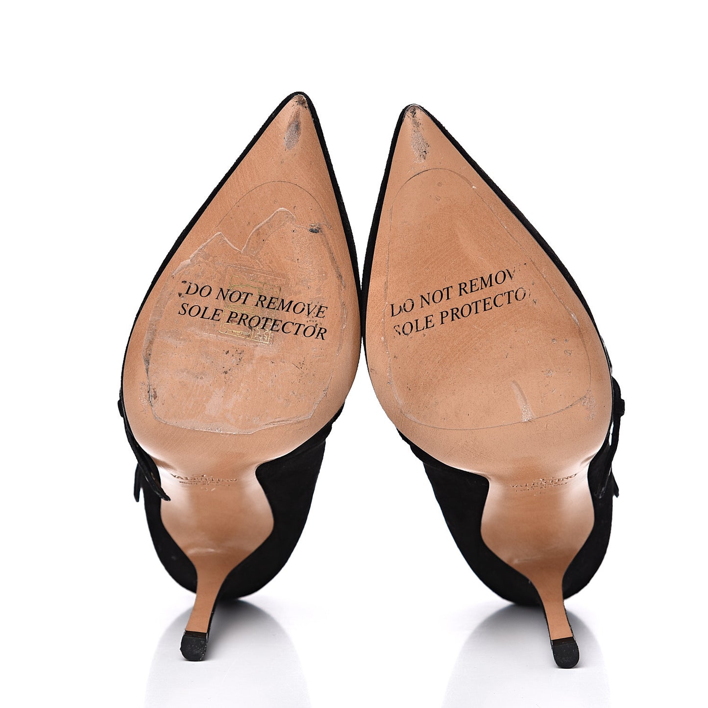 Suede Love Latch 100mm Pumps 37 Black Poudre