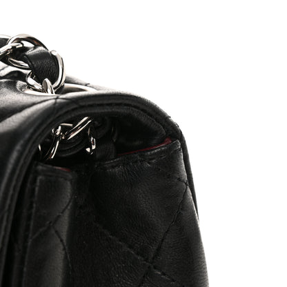 Chanel Lambskin Quilted Mini Square Flap Black 14 of 14