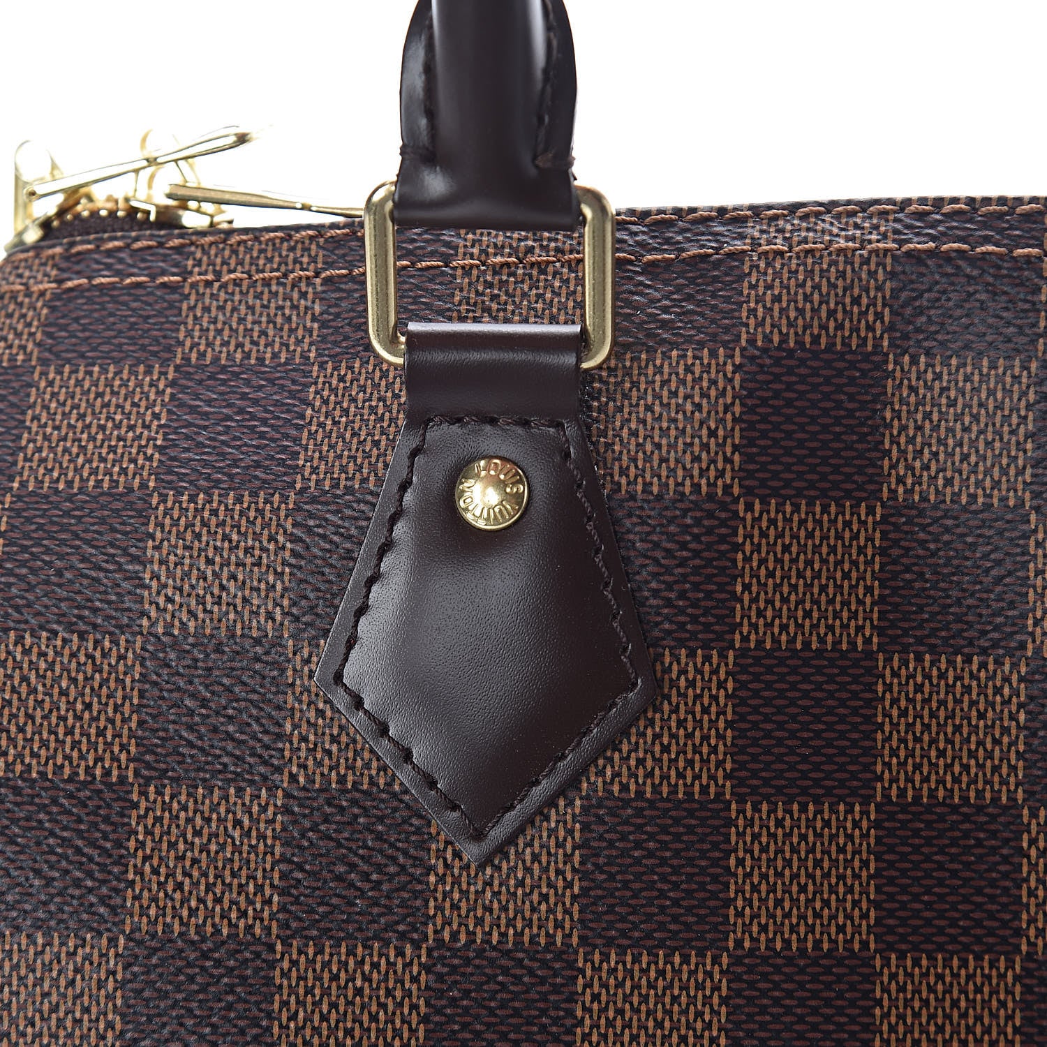 Louis Vuitton Damier Ebene Speedy Bandouliere 25 15 of 15