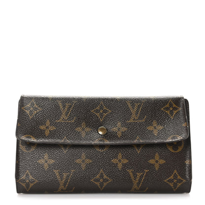 Louis Vuitton Monogram Porte Tresor International Wallet 1 of 9