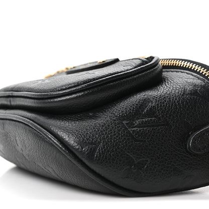 Louis Vuitton Empreinte Mini Bumbag Black 9 of 10