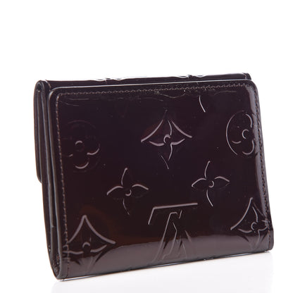 Louis Vuitton Vernis Ludlow Wallet Amarante 3 of 7