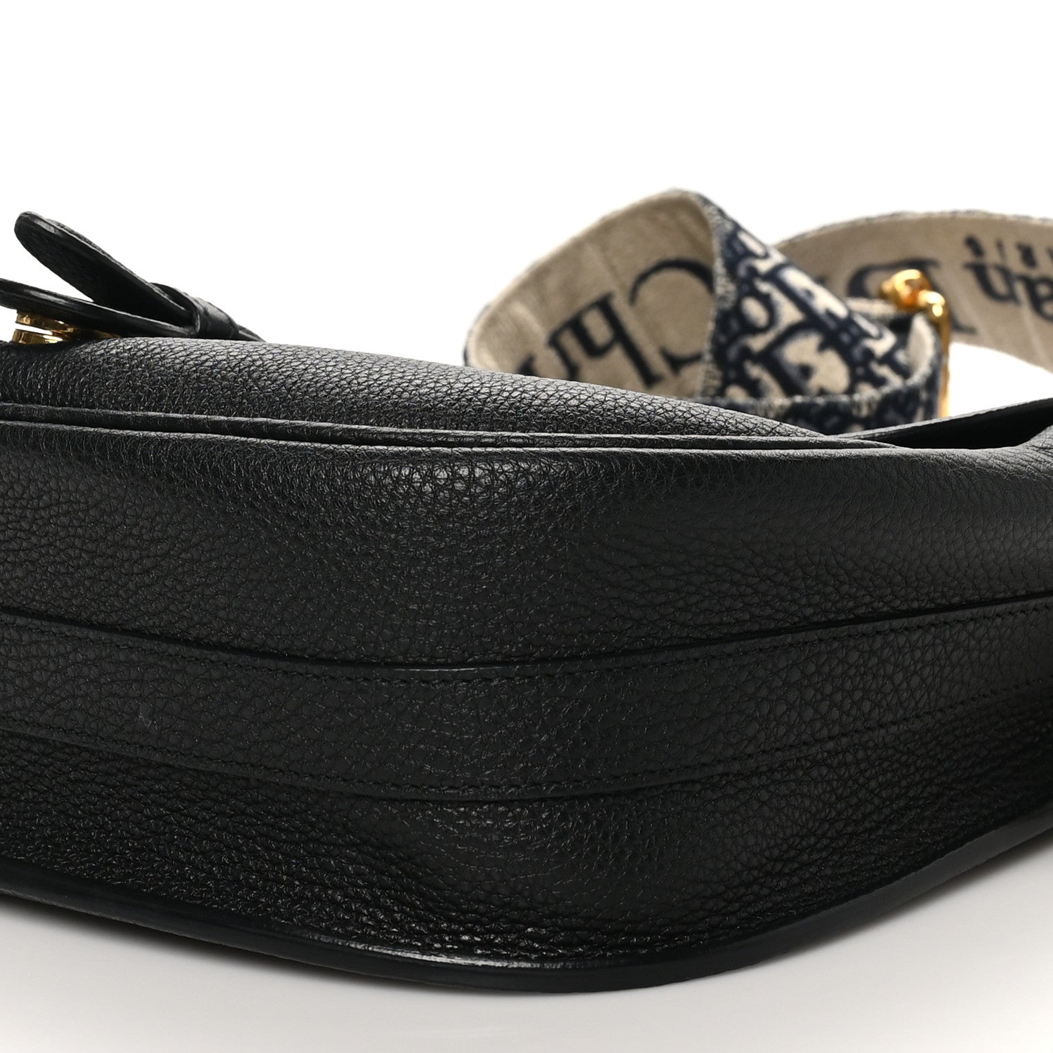 Christian Dior Grained Calfskin Large Bobby Flap Black 9 of 10