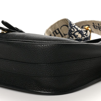 Christian Dior Grained Calfskin Large Bobby Flap Black 9 of 10