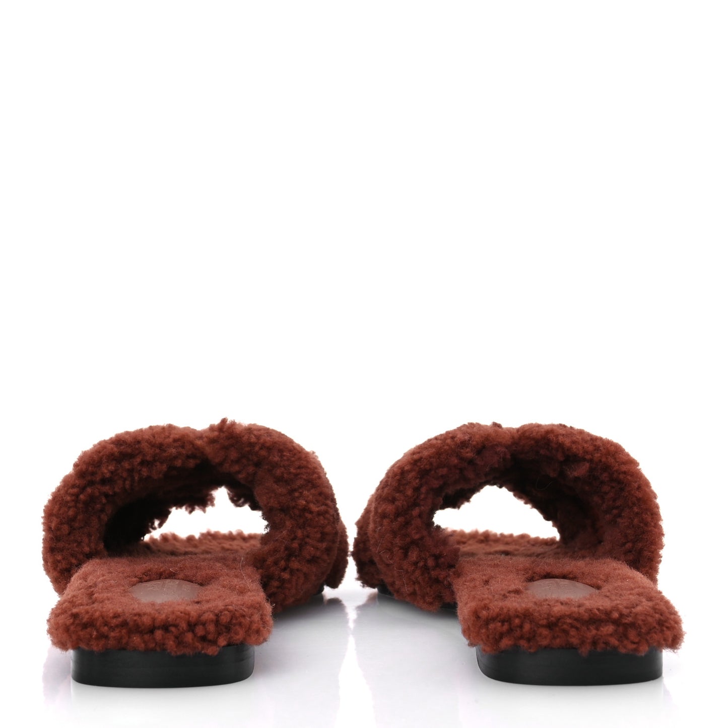Woolskin Oran Sandals 37 Cognac