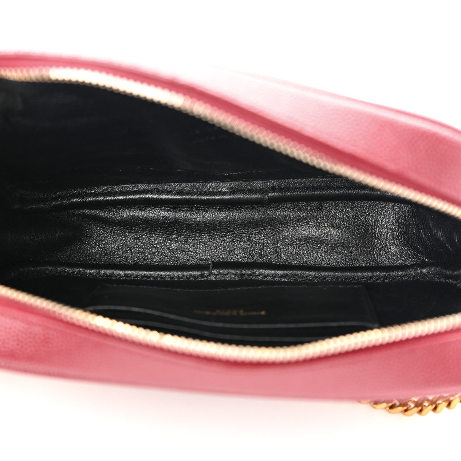 Saint Laurent Grain De Poudre Matelasse Monogram Mini Lou Camera Bag Opyum Red 5 of 10