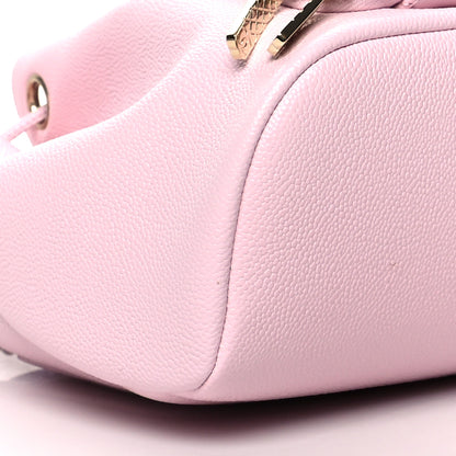 Chanel Caviar Quilted CC Pocket Bucket Bag Light Pink 10 of 11