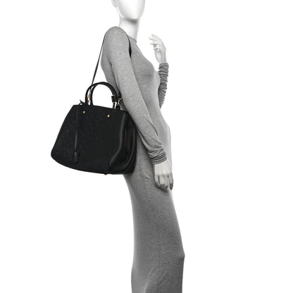 Louis Vuitton Empreinte Montaigne GM Black 2 of 10