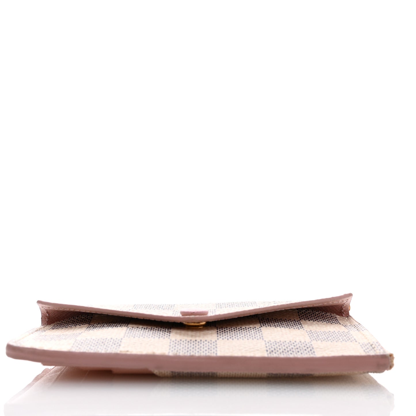 Damier Azur Recto Verso Card Holder Rose Ballerine