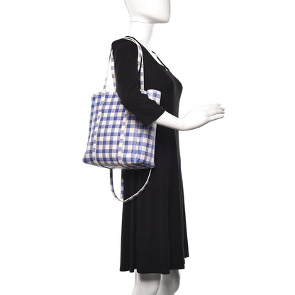 Balenciaga Calfskin Checked XS Everyday Tote 2 of 12