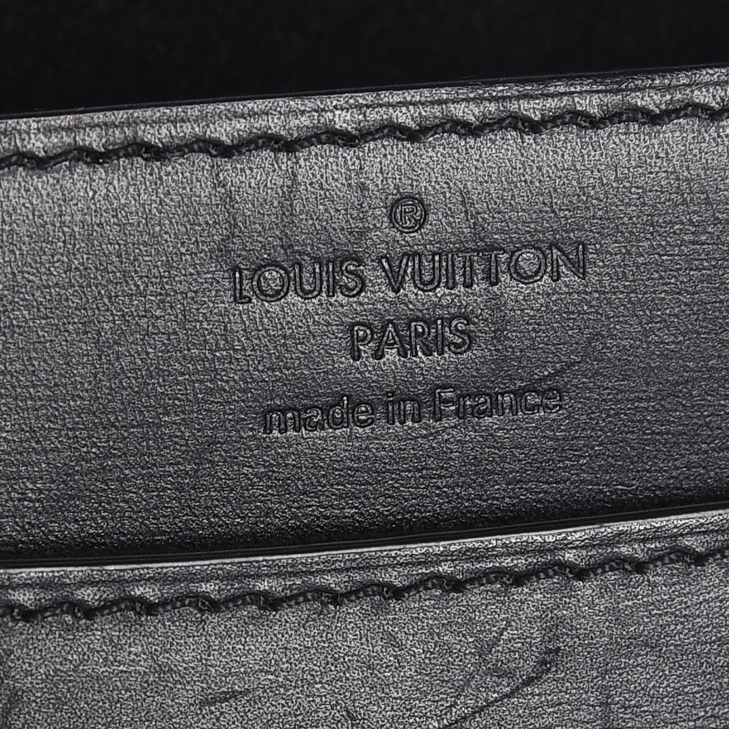 Calfskin Chain Louise MM Black