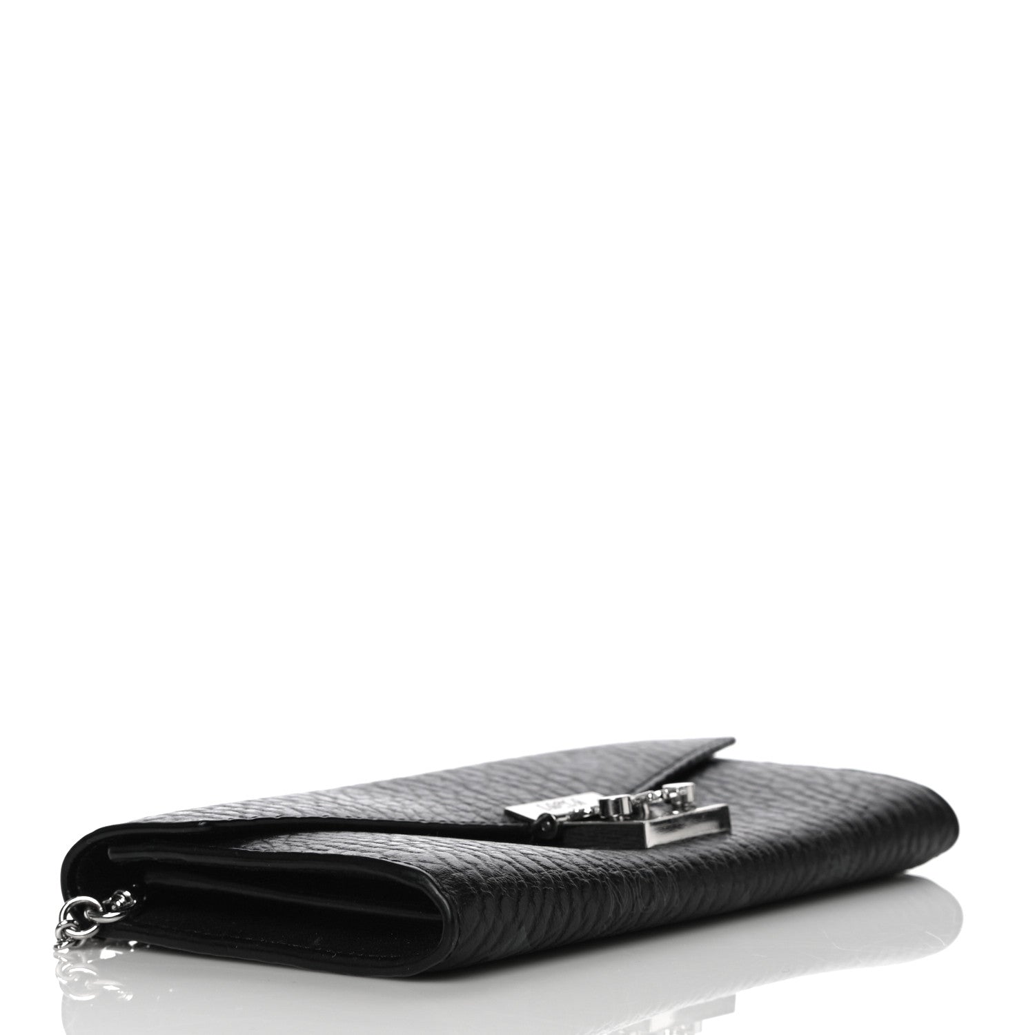 MCM Visetos Large Patricia Wallet On Chain Black 4 of 20
