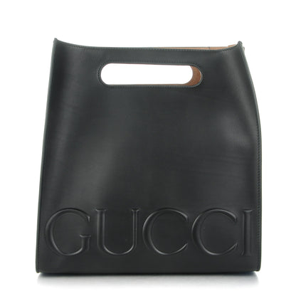 Gucci Calfskin Small XL Tote Black 1 of 6