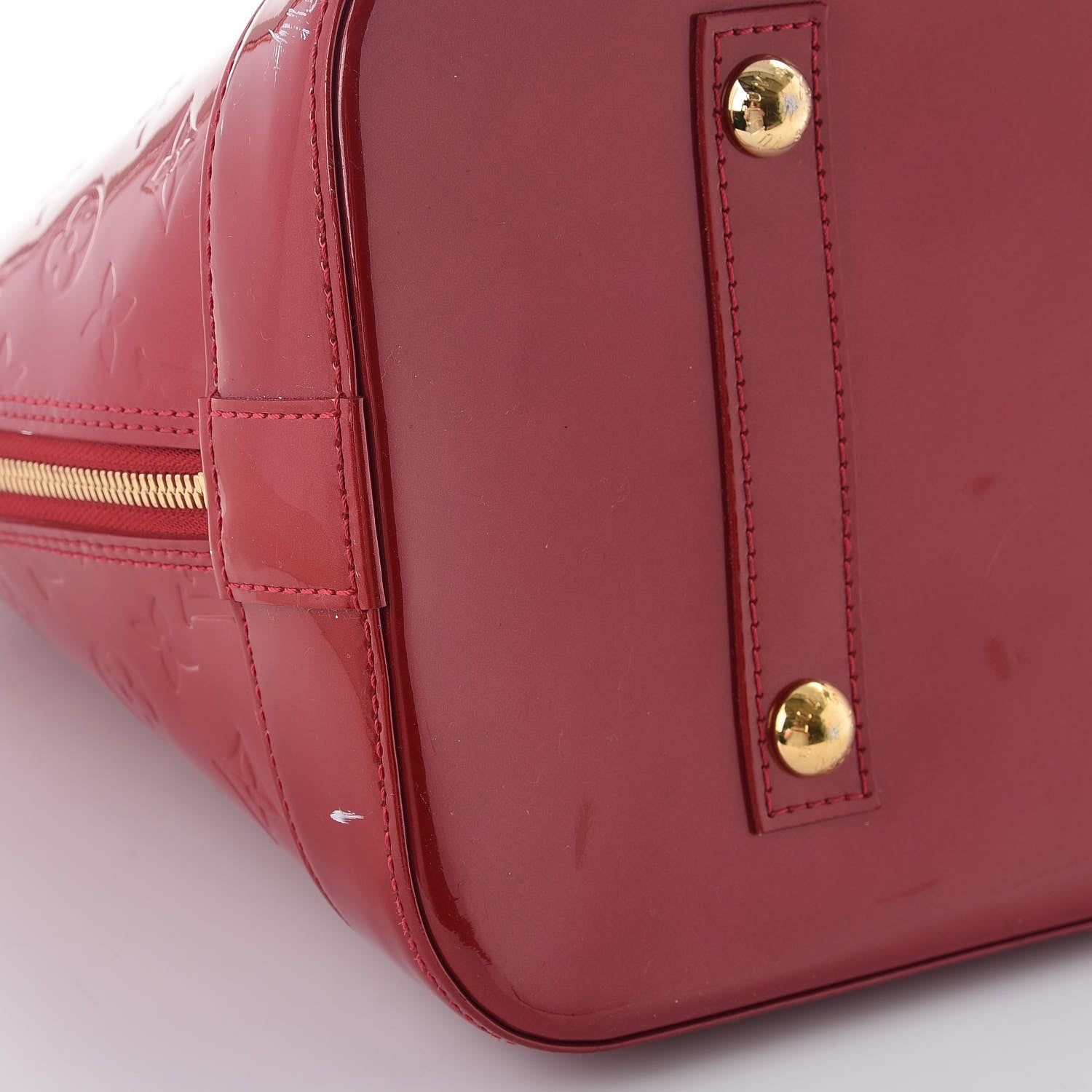 Louis Vuitton Vernis Alma GM Pomme D'Amour 10 of 11