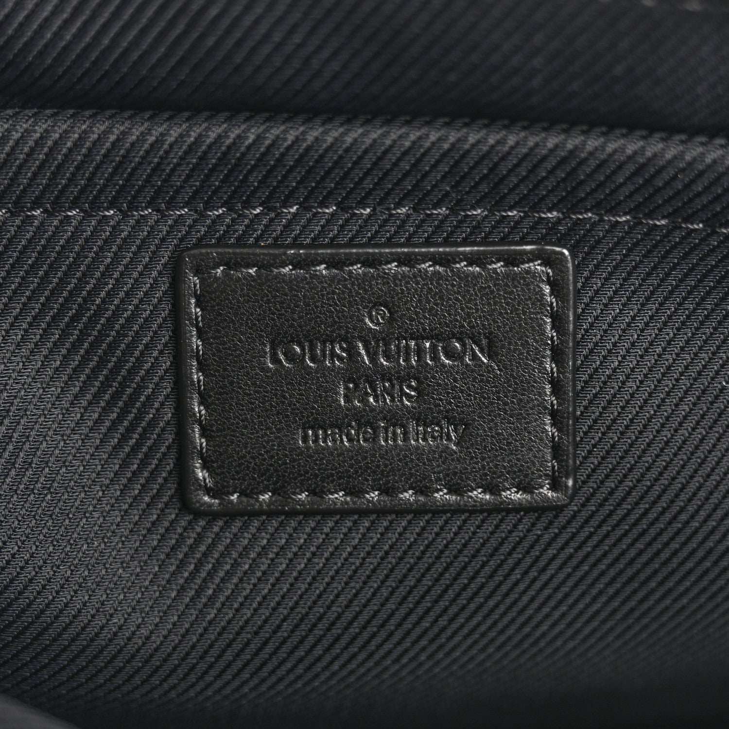 Louis Vuitton Monogram Lurex Flat Zip Pochette Black 6 of 7