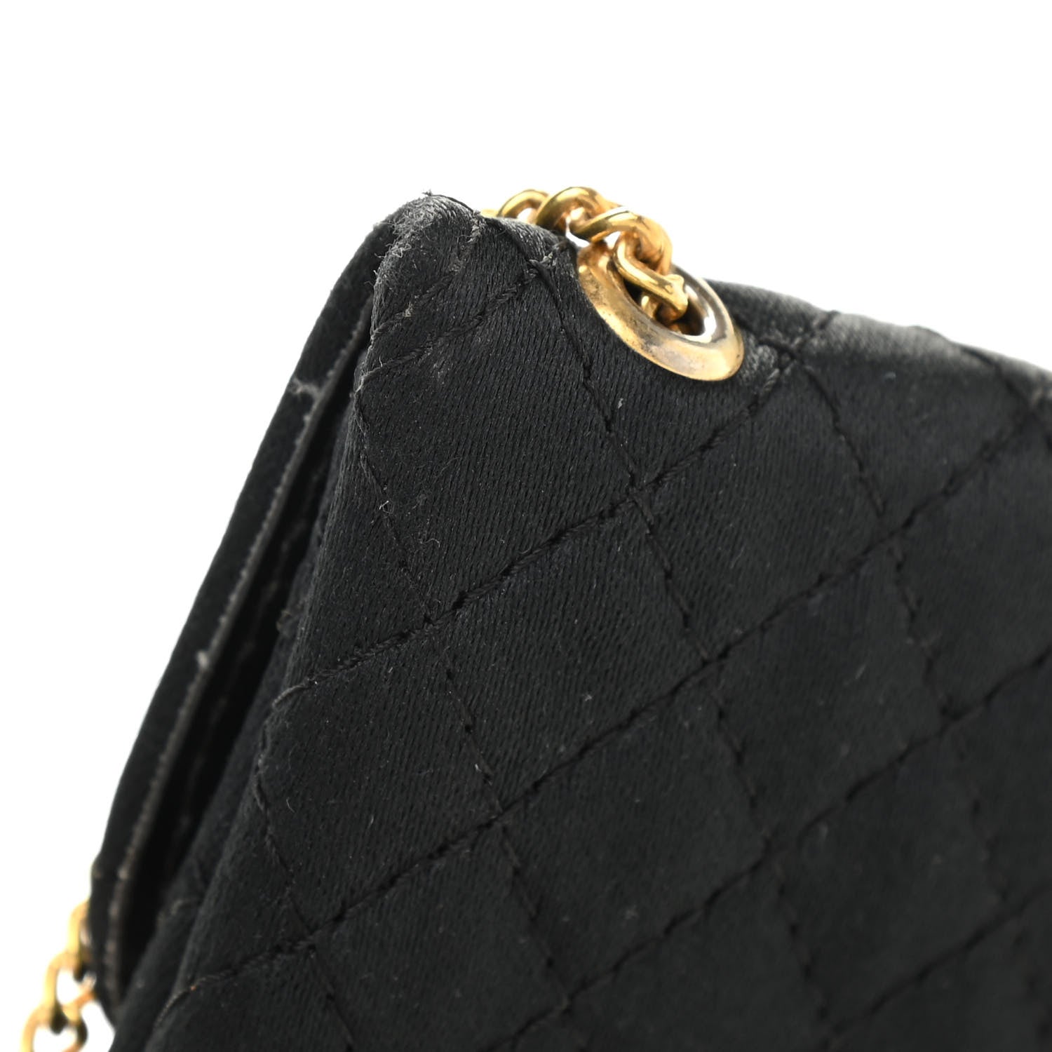 Chanel Grosgrain Quilted Micro Flap Bag Black 11 of 11