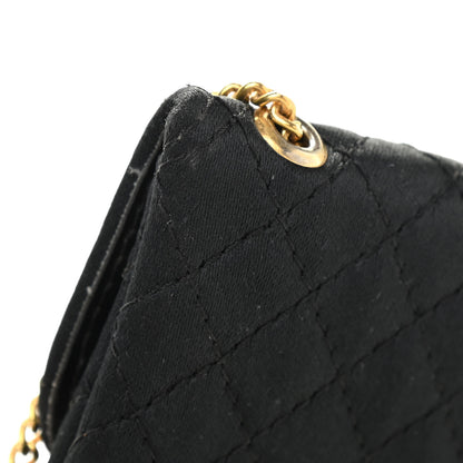 Chanel Grosgrain Quilted Micro Flap Bag Black 11 of 11