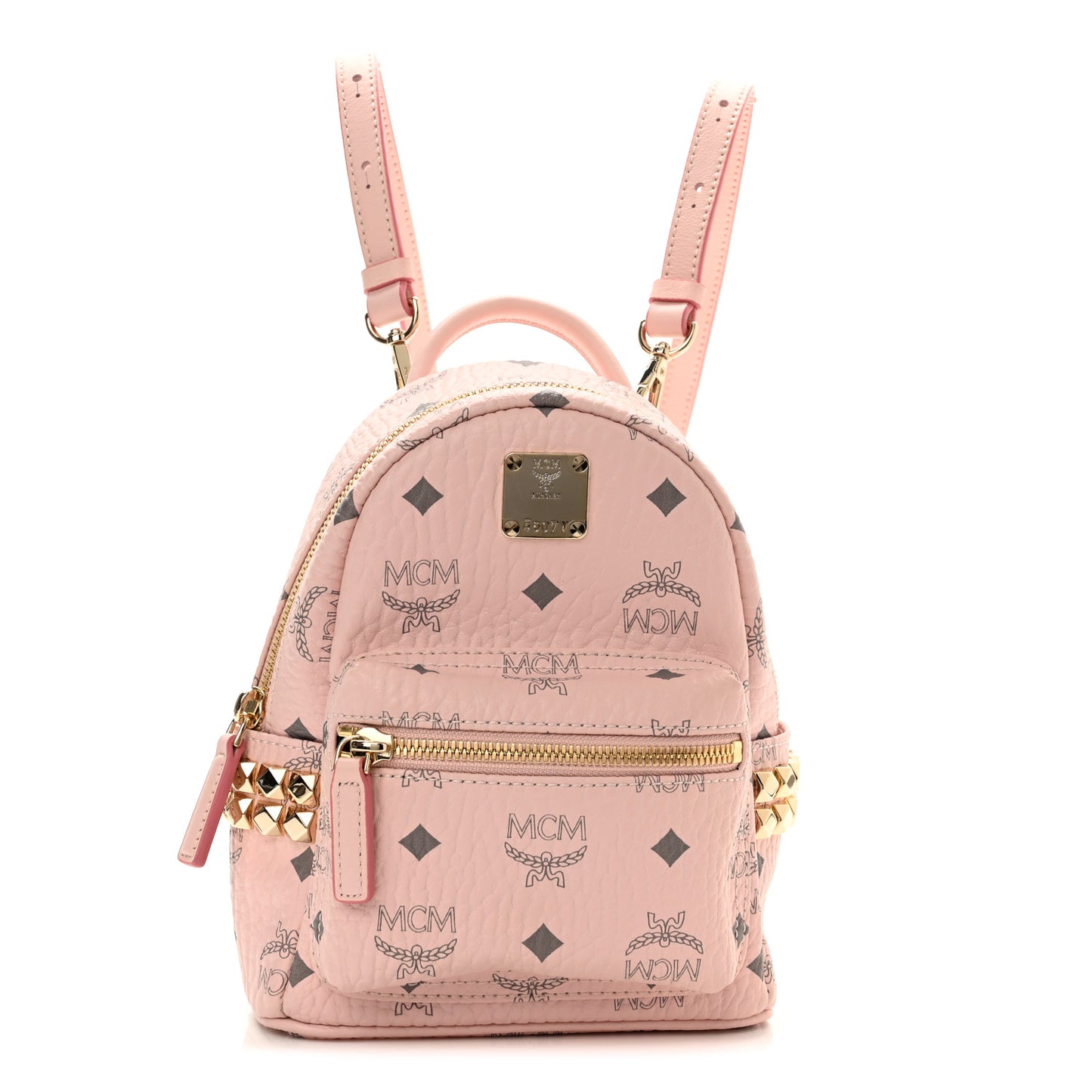 Visetos Side Stud X-Mini Stark Bebe Boo Backpack Soft Pink