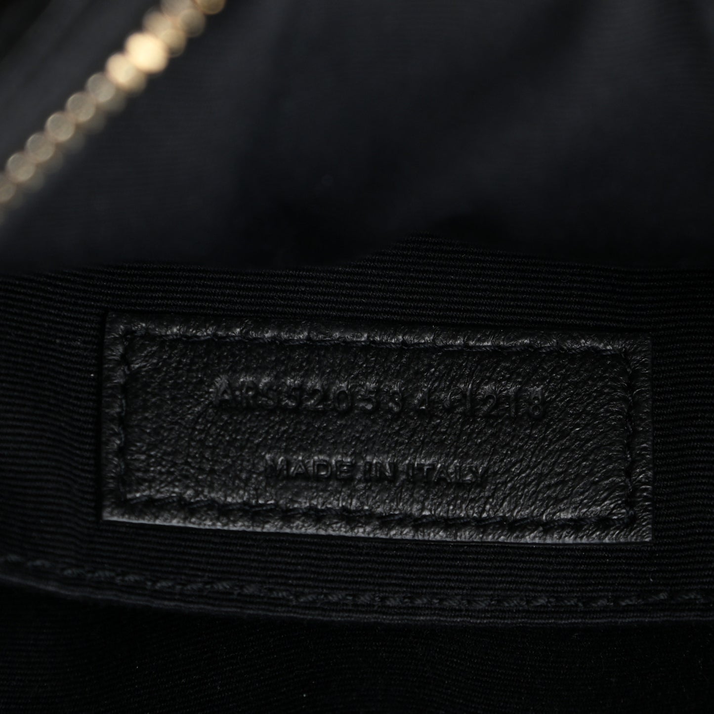 Calfskin Matelasse Monogram Lou Camera Bag Black