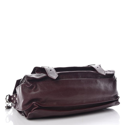 Proenza Schouler Lambskin Medium PS1 Satchel Oxblood 4 of 10