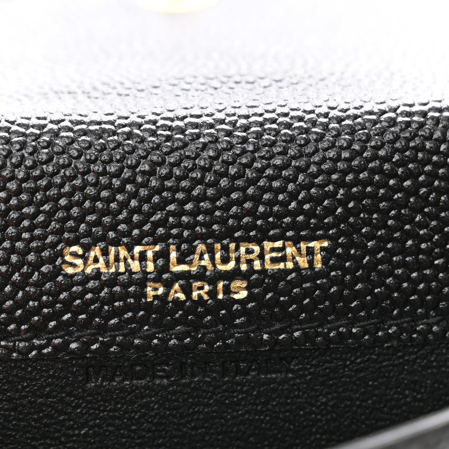 Grain De Poudre Uptown Monogram Card Case Black